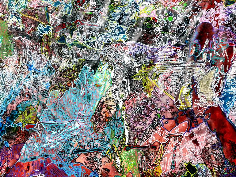 Original Abstract Painting by Igor  Eugen Prokop