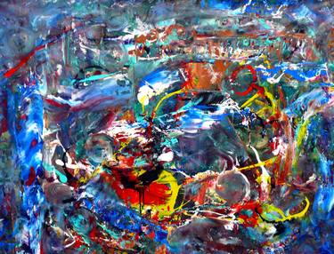 Original Abstract Paintings by Igor  Eugen Prokop