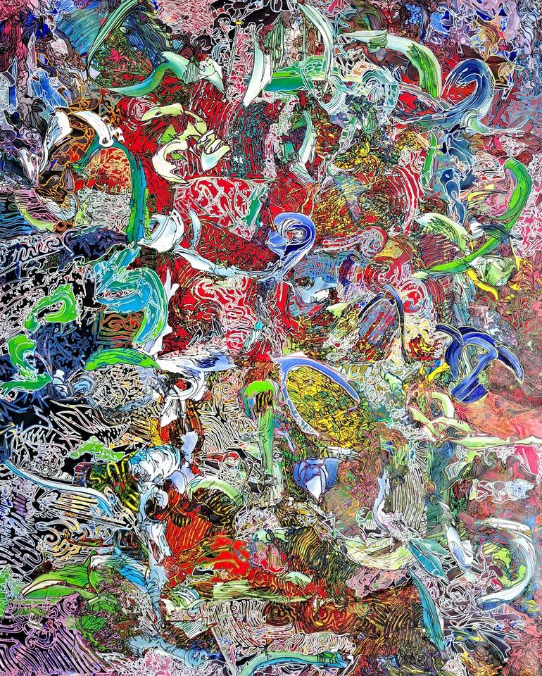 Original Abstract Paintings by Igor  Eugen Prokop