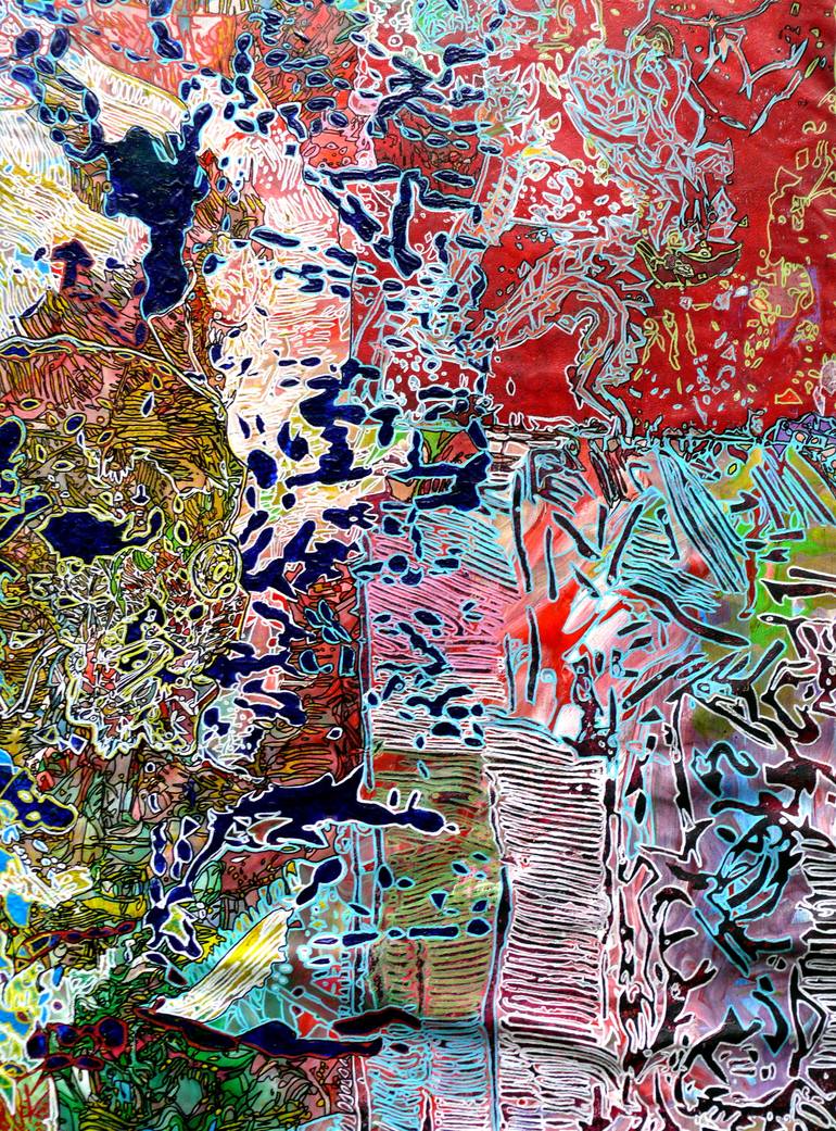Original Abstract Painting by Igor  Eugen Prokop