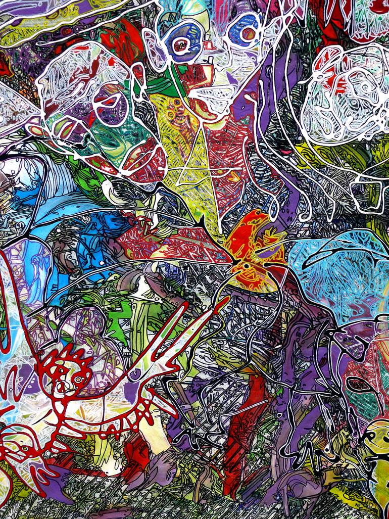 Original Abstract Painting by Igor  Eugen Prokop