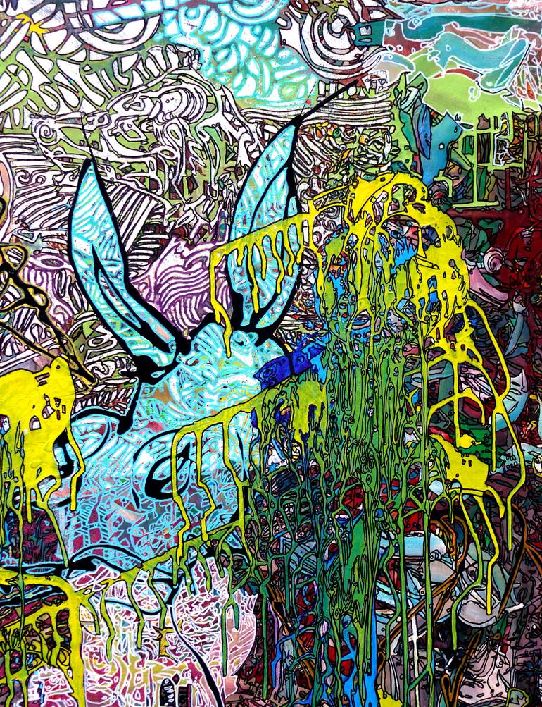 Original Abstract Painting by Igor  Eugen Prokop