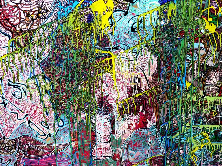 Original Abstract Painting by Igor  Eugen Prokop