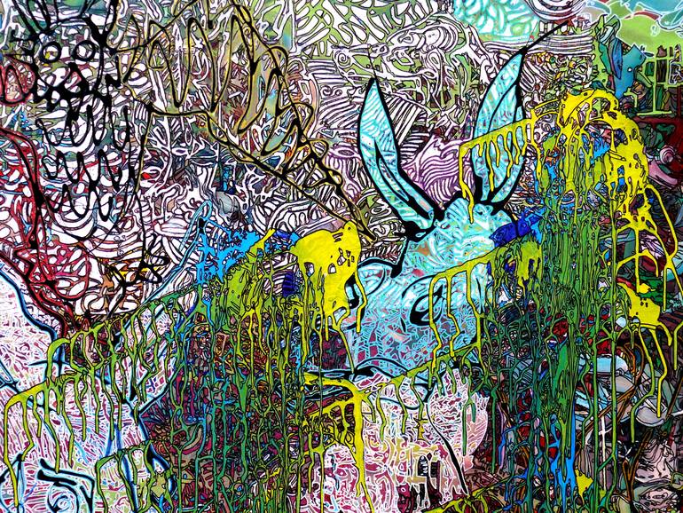 Original Abstract Painting by Igor  Eugen Prokop