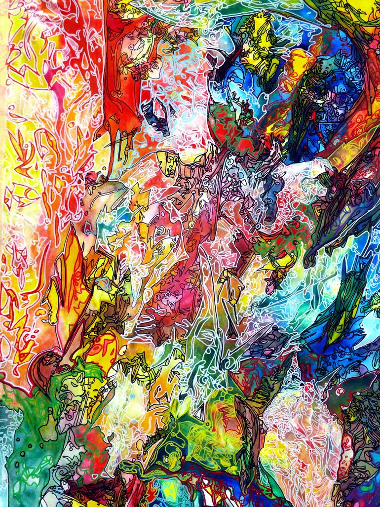 Original Abstract Painting by Igor  Eugen Prokop
