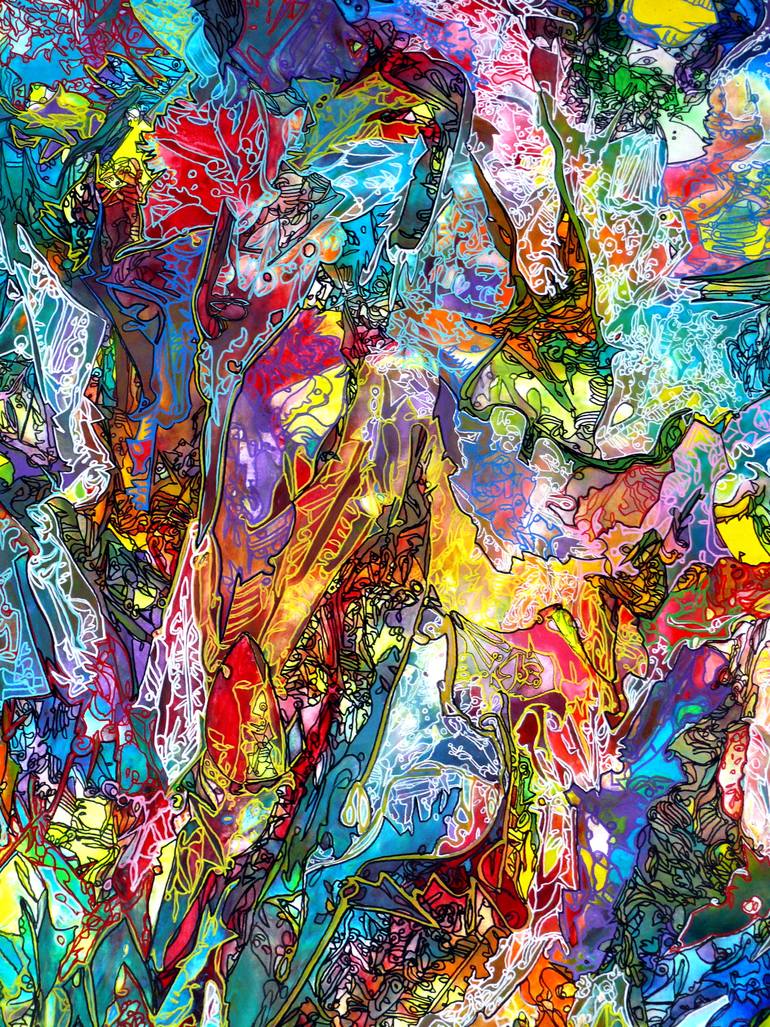 Original Abstract Painting by Igor  Eugen Prokop