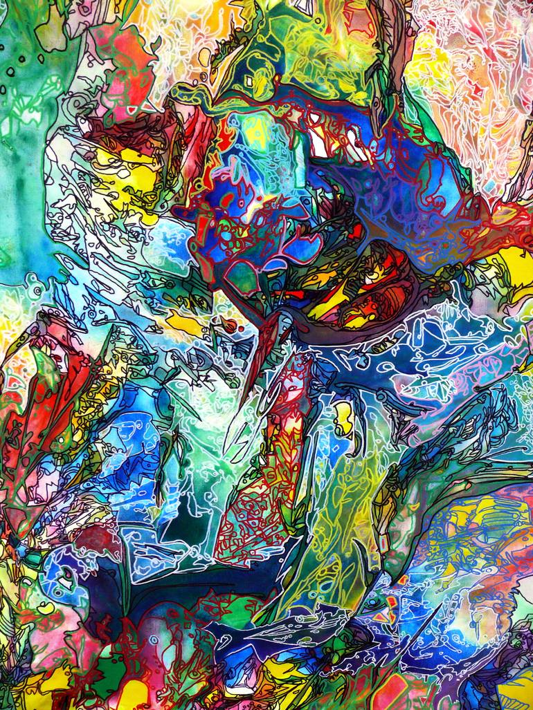 Original Abstract Painting by Igor  Eugen Prokop