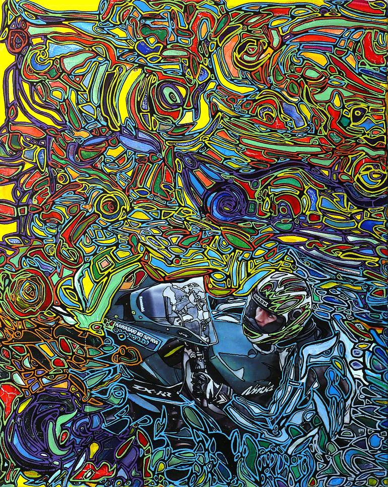 Original Abstract Nature Paintings by Igor Eugen Prokop