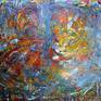 Collection Large paintings,184x154 cm,Acryl on canvas,Nature,Global warming