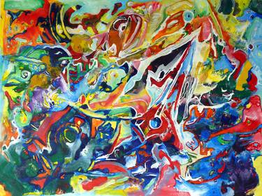 Original Abstract Nature Paintings by Igor  Eugen Prokop