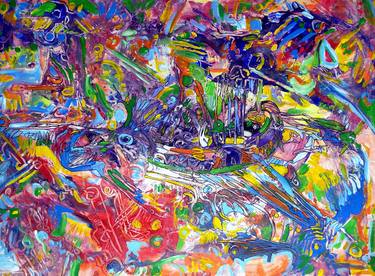 Original Abstract Paintings by Igor  Eugen Prokop