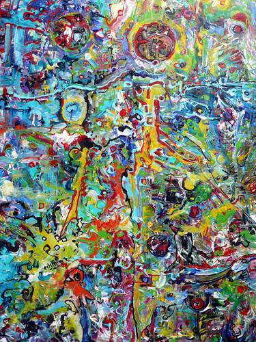 Original Abstract Paintings by Igor  Eugen Prokop