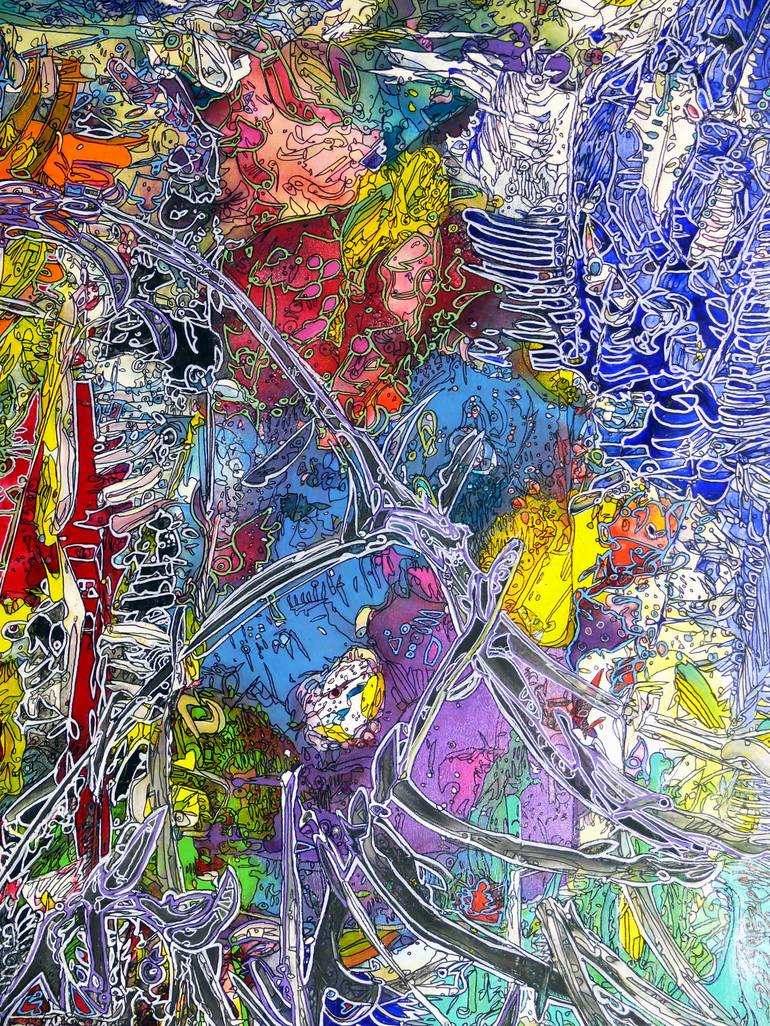 Original Abstract Painting by Igor  Eugen Prokop