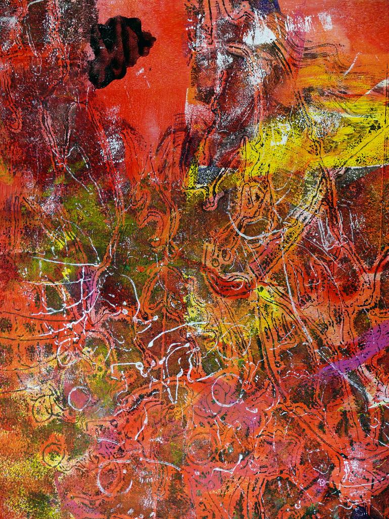 Original Abstract Painting by Igor  Eugen Prokop