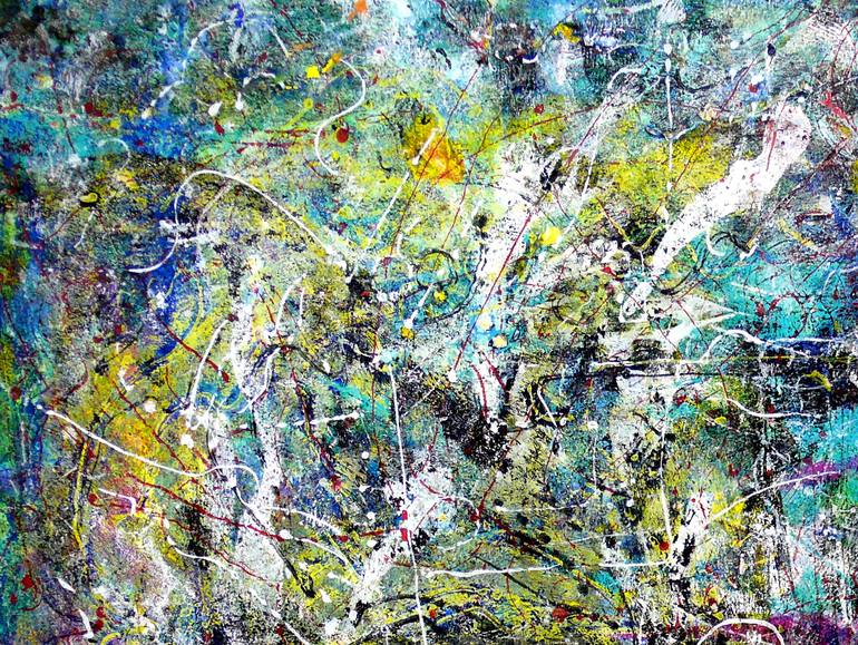 Original Abstract Painting by Igor  Eugen Prokop