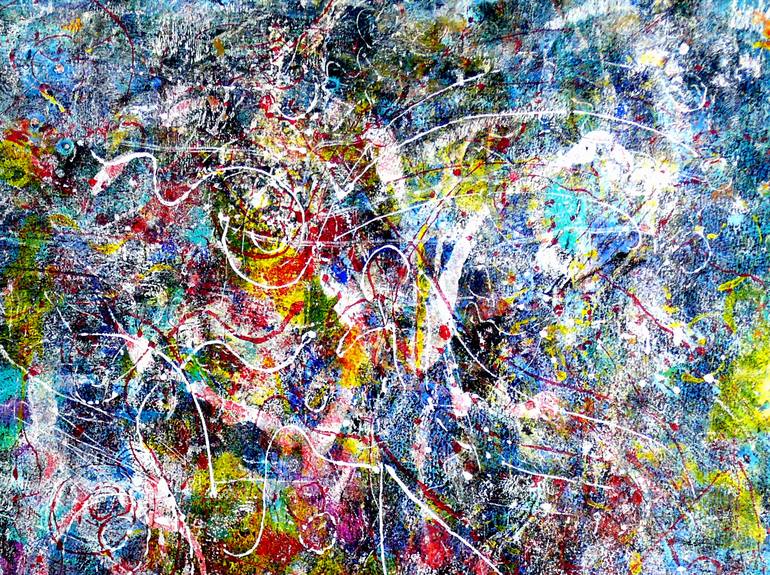 Original Abstract Painting by Igor  Eugen Prokop