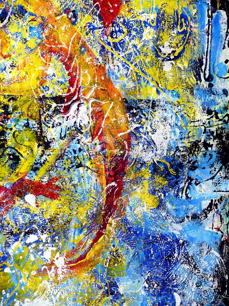 Original Abstract Painting by Igor  Eugen Prokop