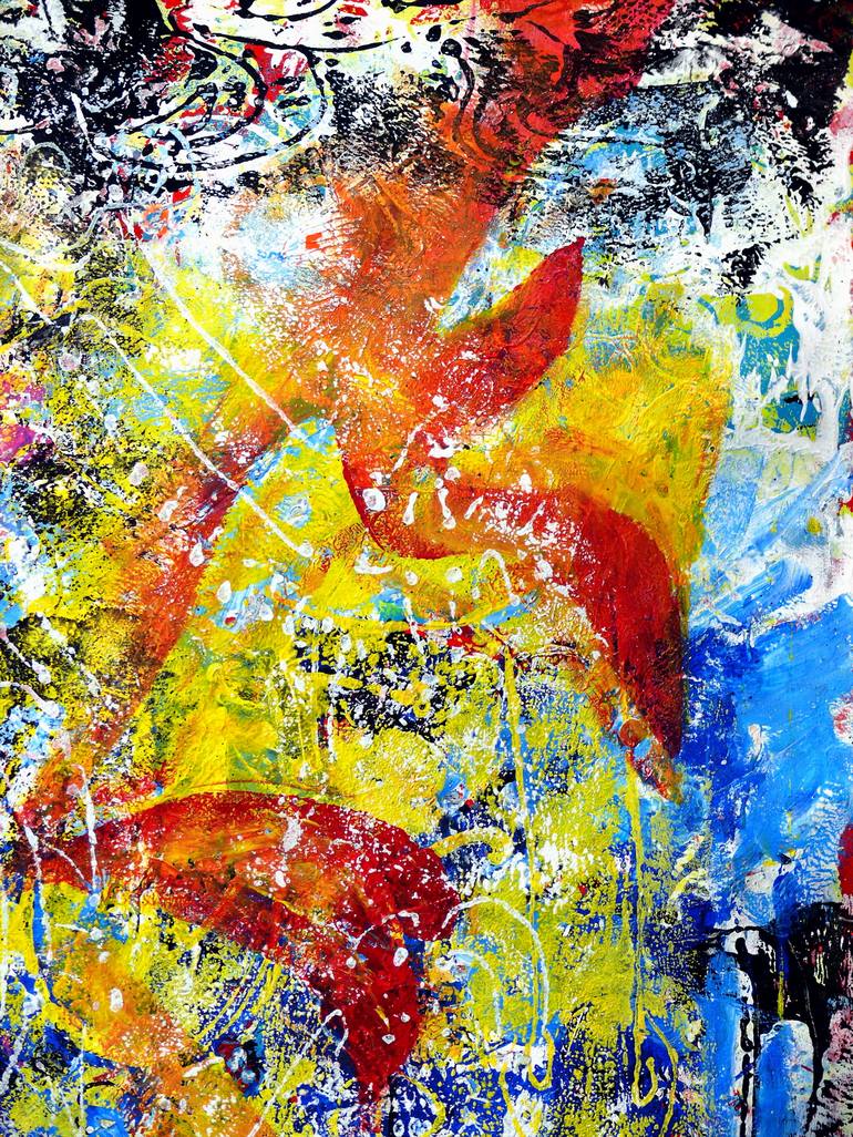 Original Abstract Painting by Igor  Eugen Prokop