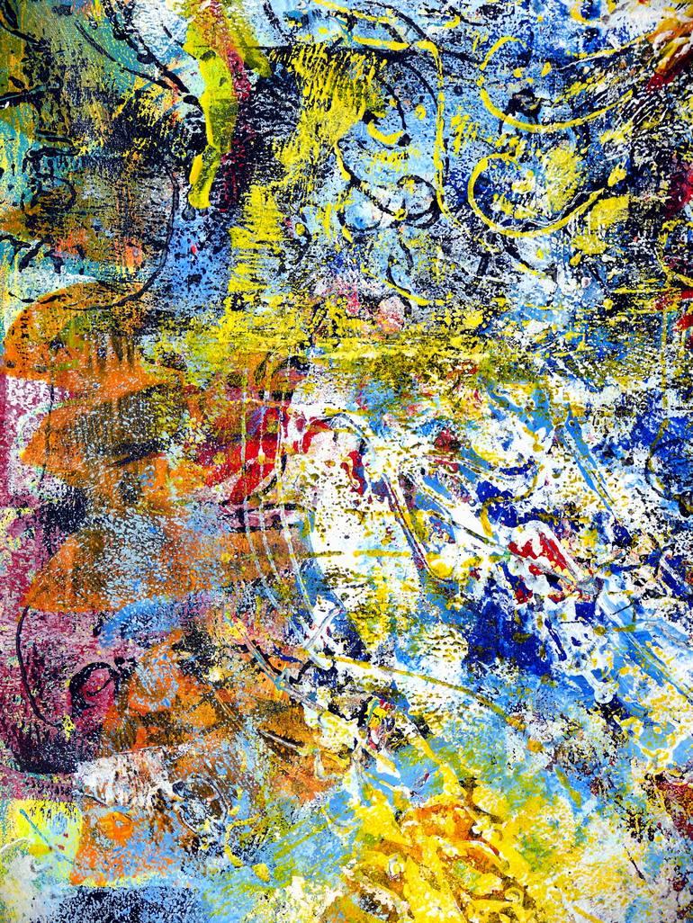 Original Abstract Painting by Igor  Eugen Prokop