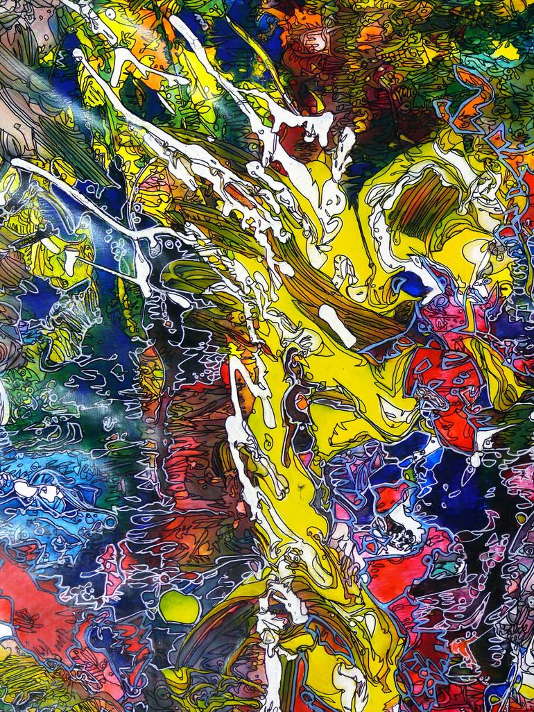 Original Abstract Painting by Igor  Eugen Prokop