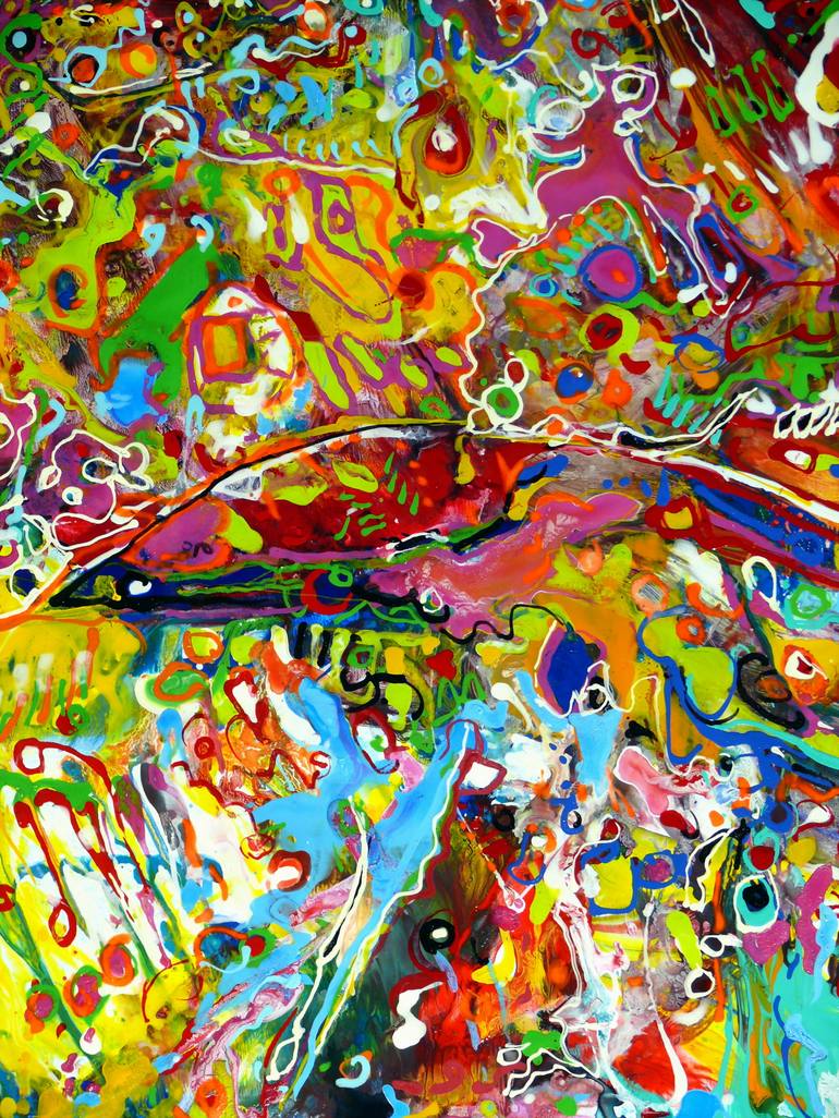 Original Abstract Painting by Igor  Eugen Prokop