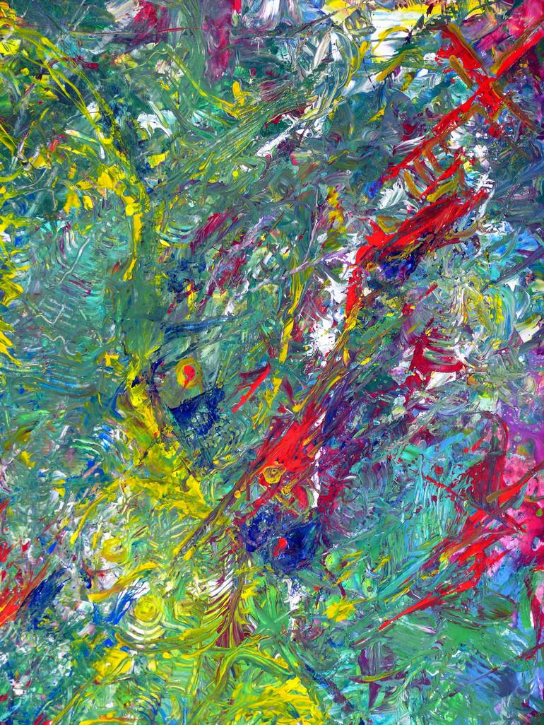 Original Abstract Painting by Igor  Eugen Prokop