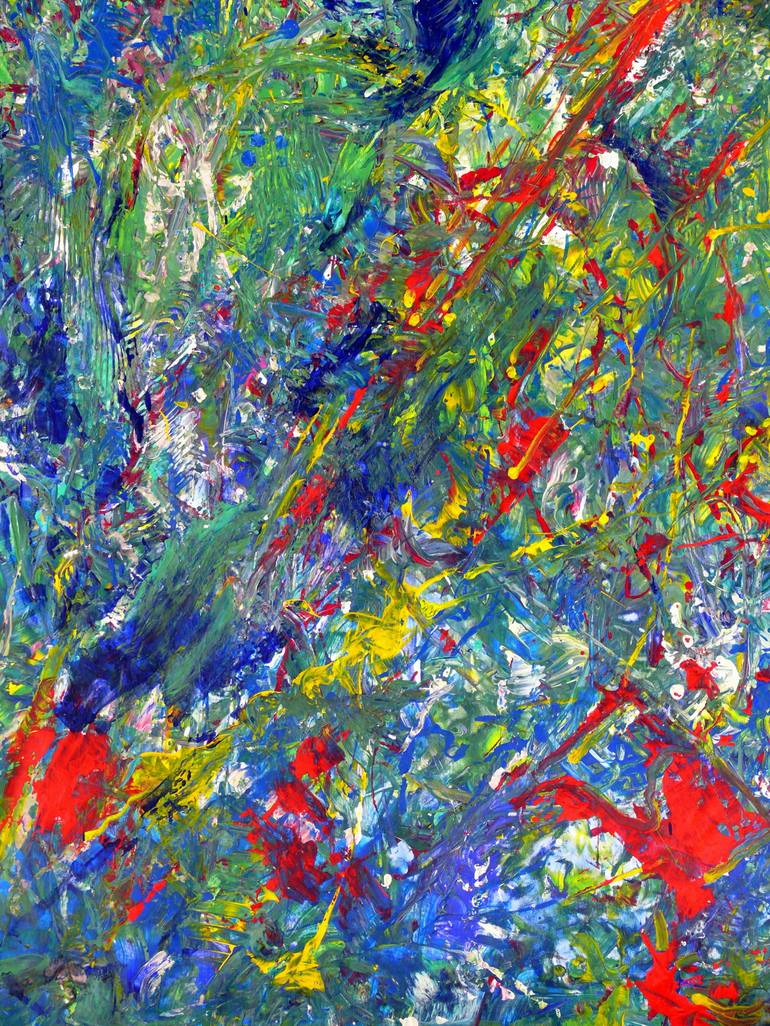 Original Abstract Painting by Igor  Eugen Prokop