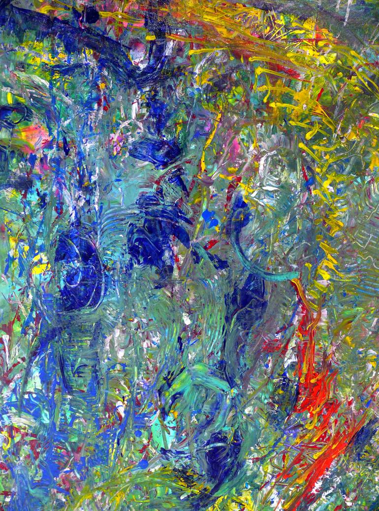 Original Abstract Painting by Igor  Eugen Prokop