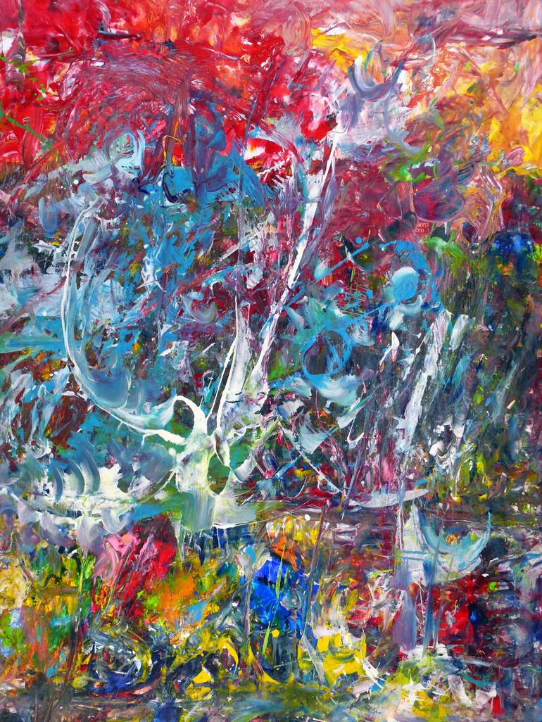 Original Abstract Painting by Igor  Eugen Prokop