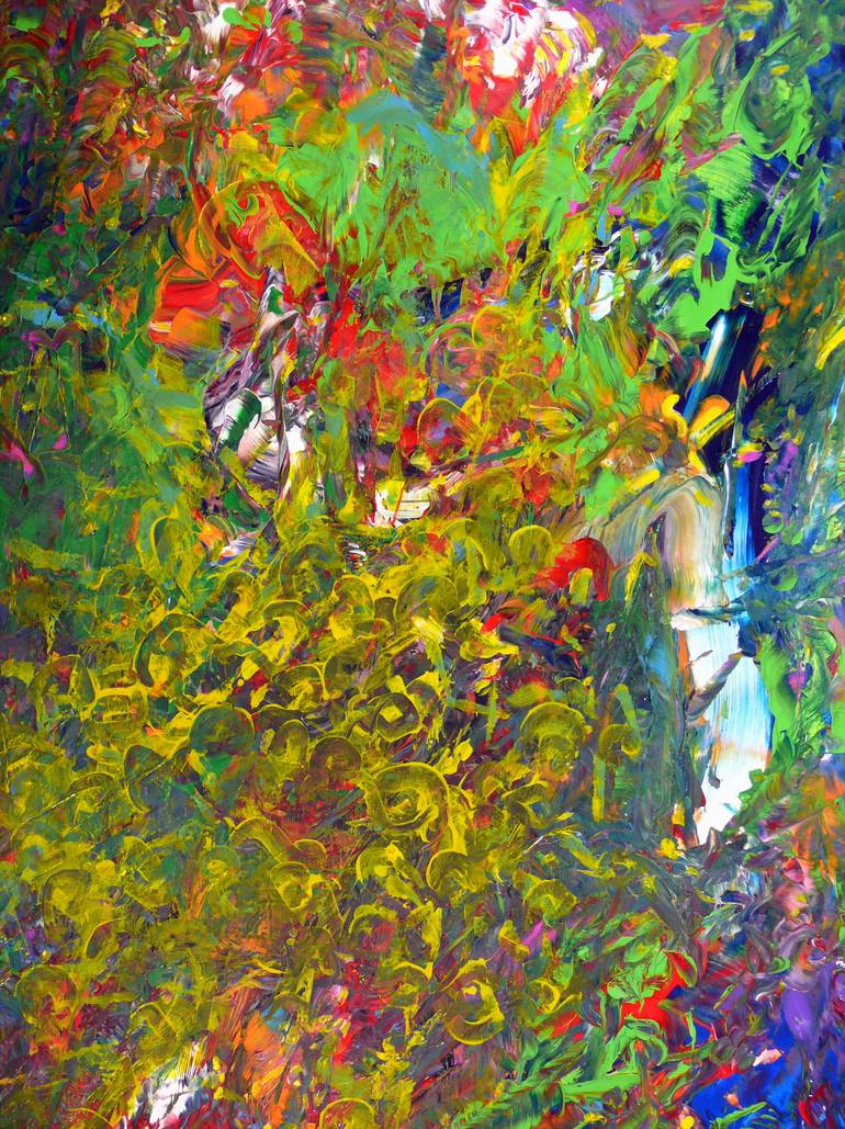 Original Abstract Painting by Igor  Eugen Prokop