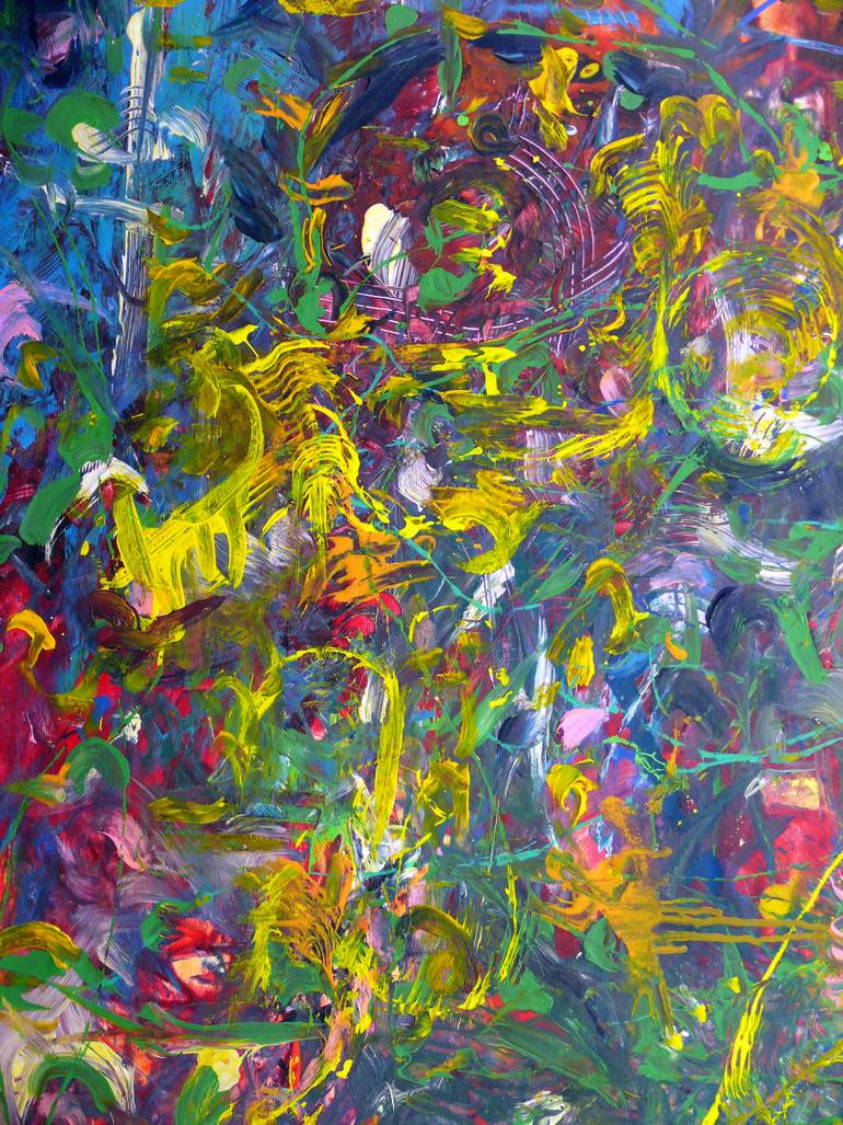 Original Abstract Painting by Igor  Eugen Prokop