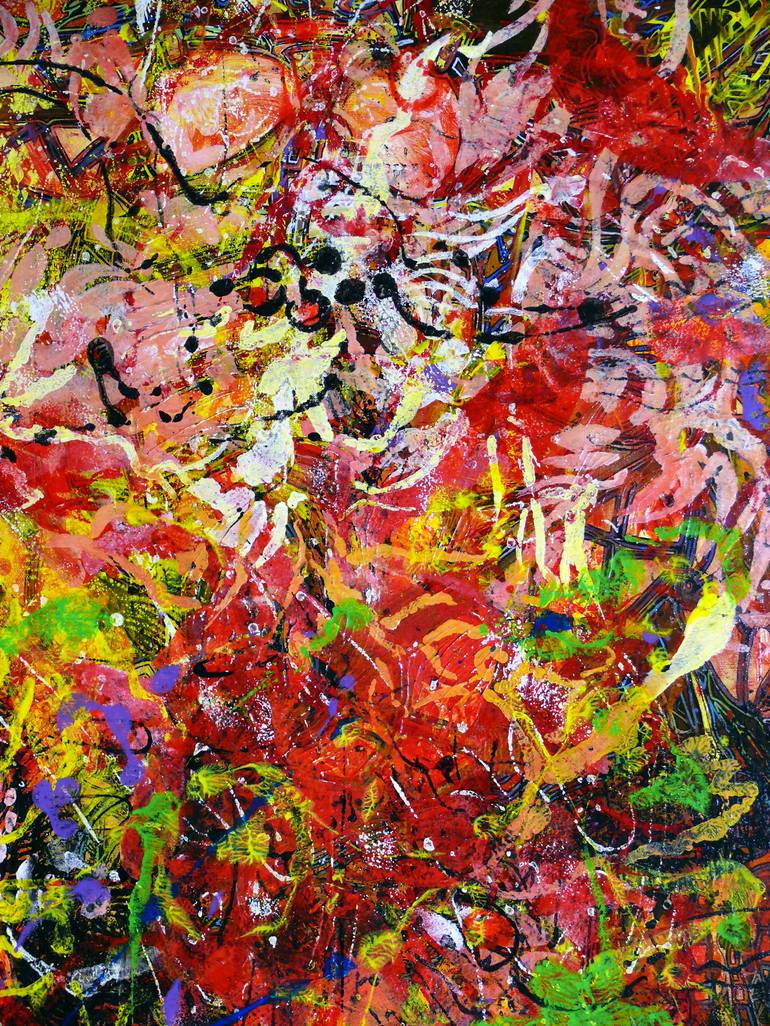 Original Abstract Painting by Igor  Eugen Prokop