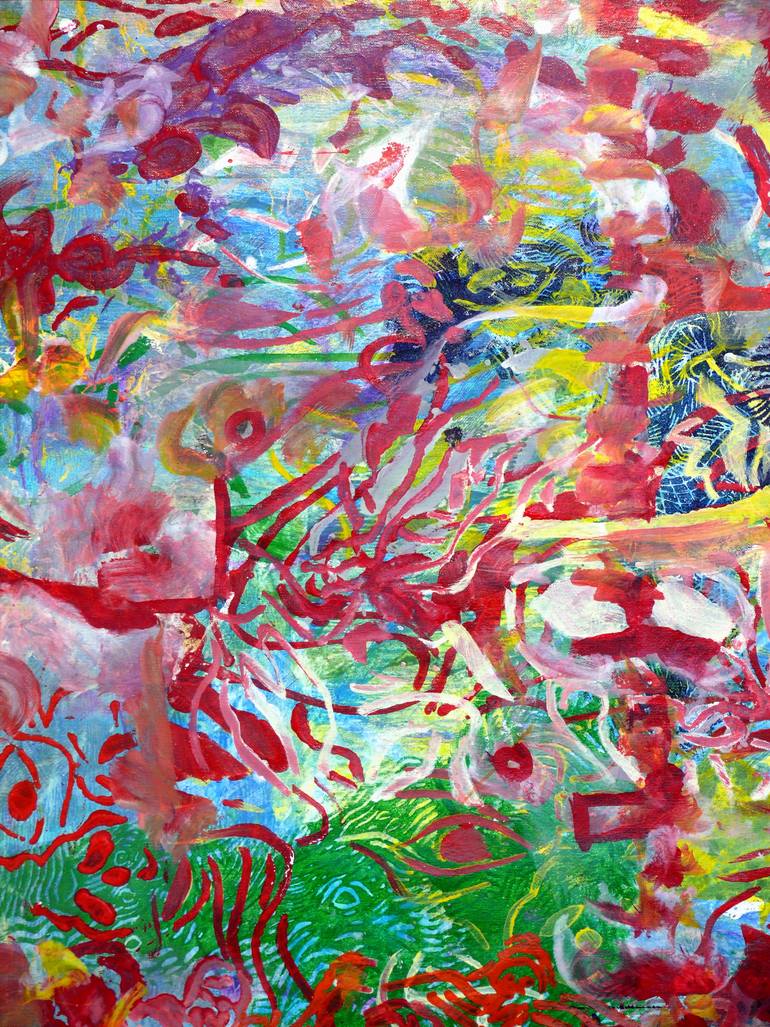 Original Abstract Painting by Igor  Eugen Prokop