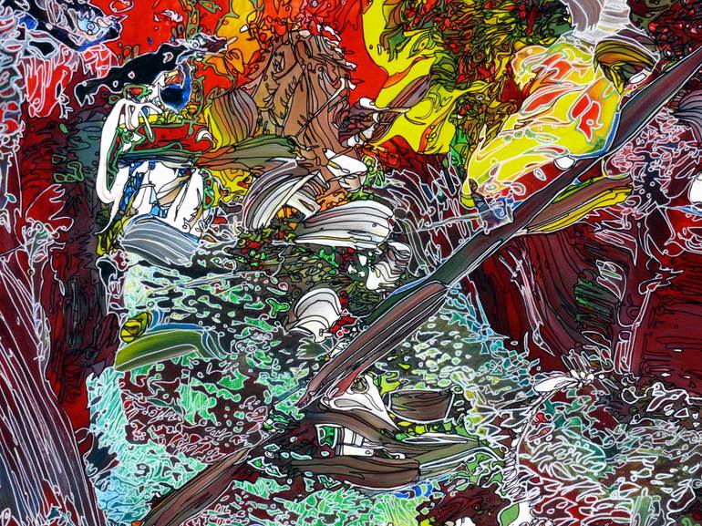 Original Abstract Painting by Igor  Eugen Prokop