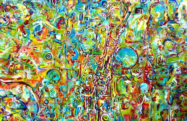 Original Abstract Paintings by Igor  Eugen Prokop