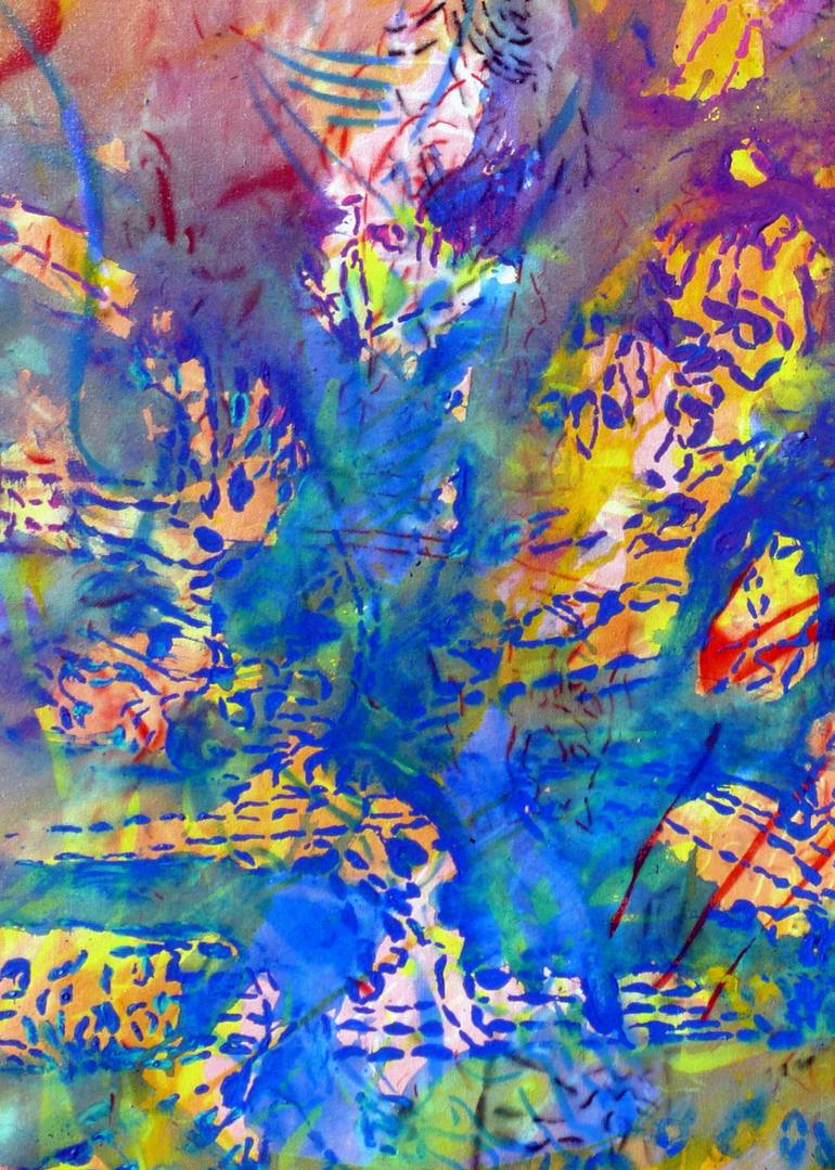 Original Abstract Painting by Igor  Eugen Prokop