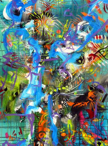 Original Abstract Paintings by Igor  Eugen Prokop