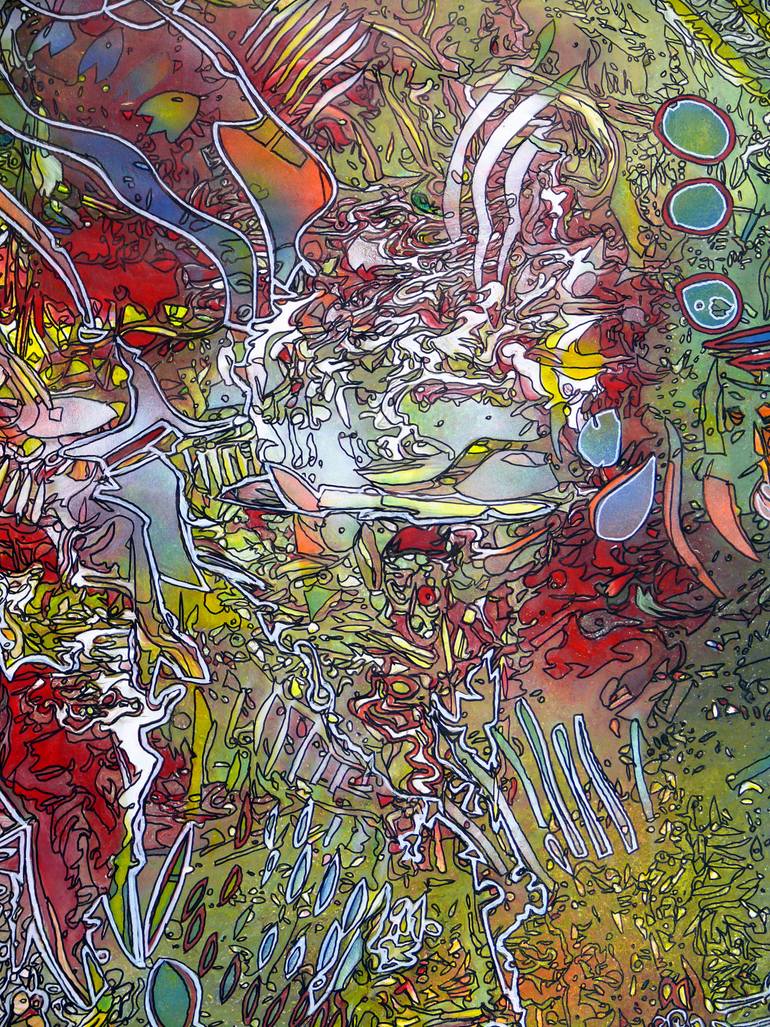 Original Abstract Painting by Igor  Eugen Prokop