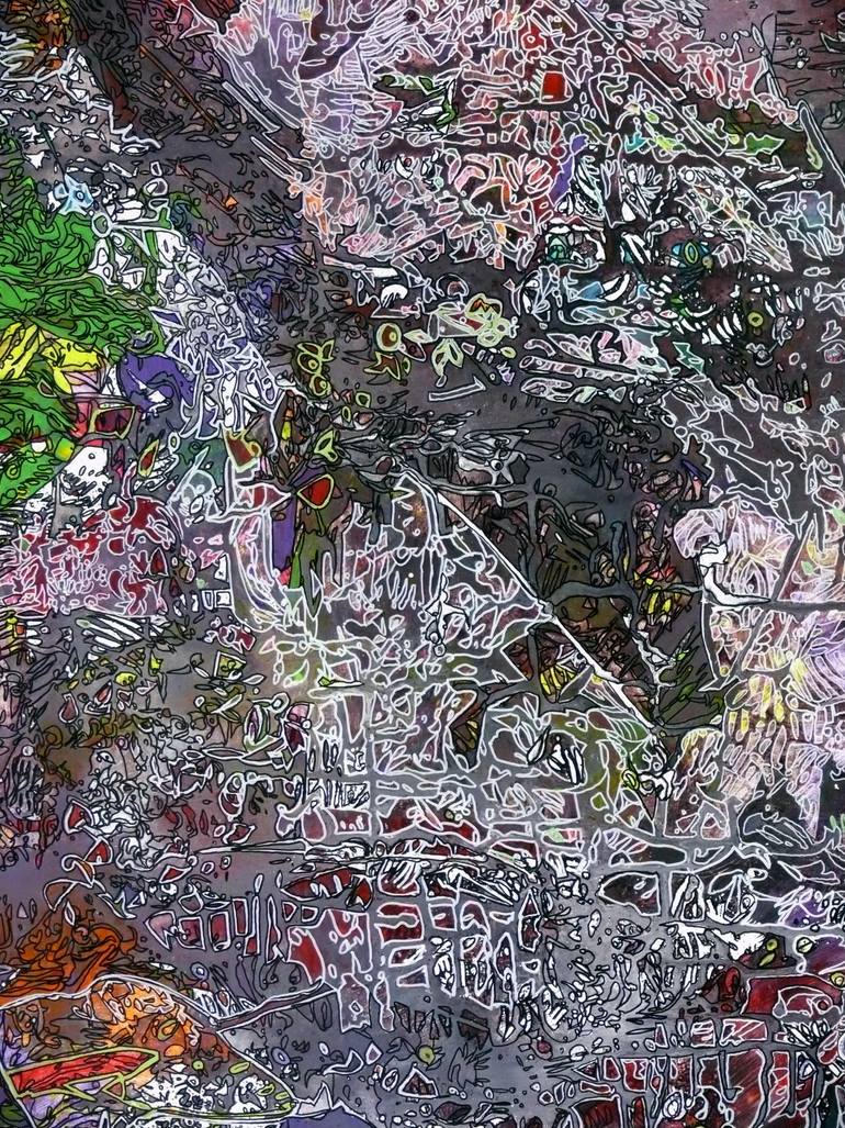 Original Abstract Painting by Igor  Eugen Prokop