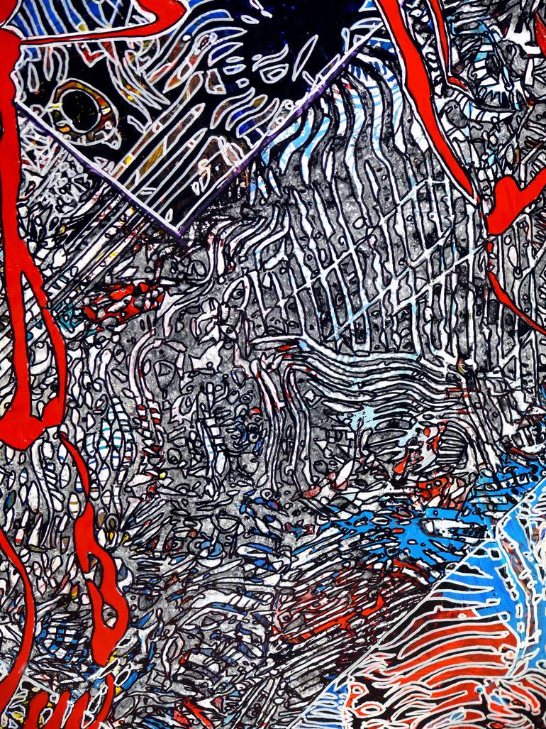 Original Abstract Painting by Igor  Eugen Prokop