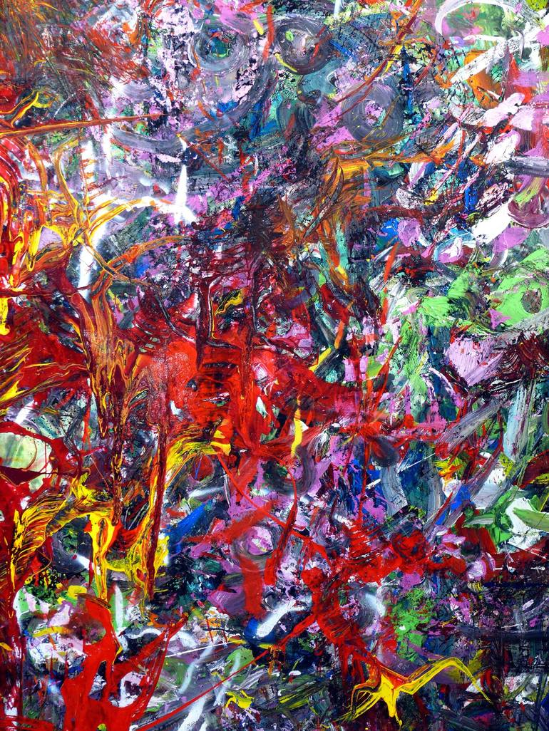 Original Abstract Painting by Igor  Eugen Prokop