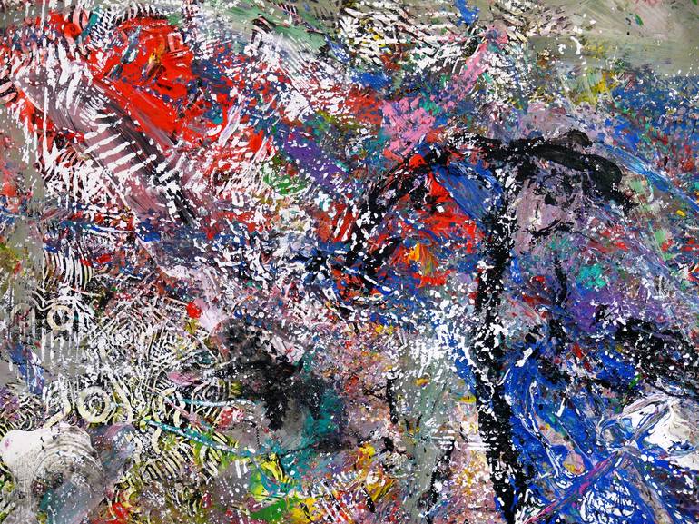 Original Abstract Painting by Igor  Eugen Prokop