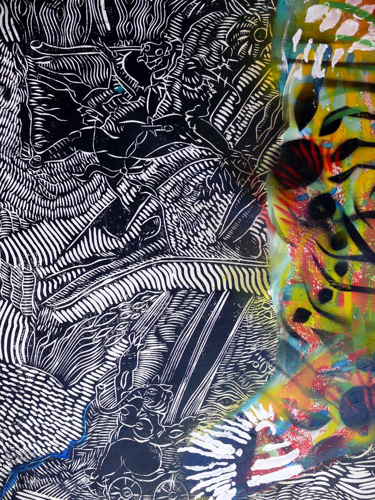 Original Abstract Painting by Igor  Eugen Prokop