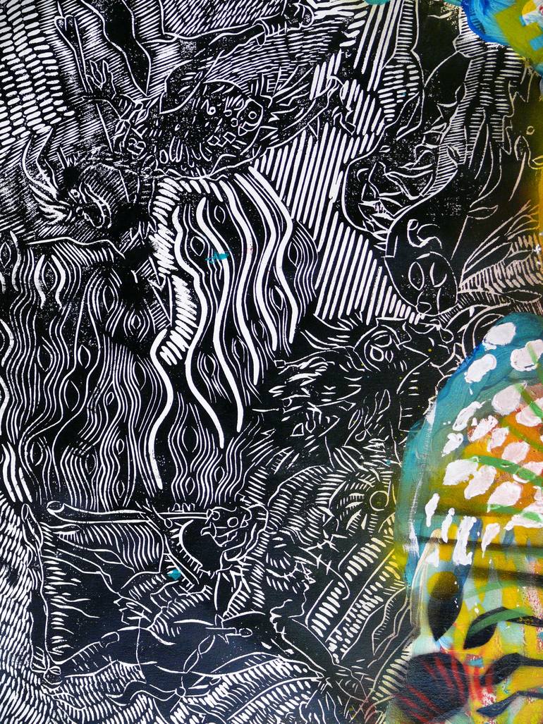Original Abstract Painting by Igor  Eugen Prokop