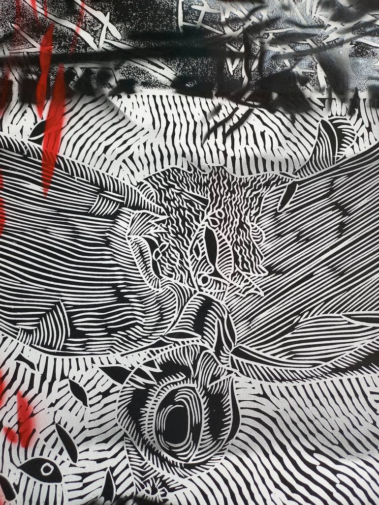 Original Abstract Painting by Igor  Eugen Prokop