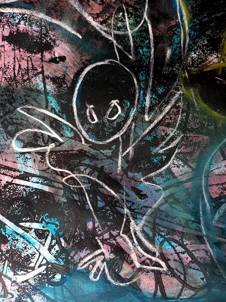 Original Abstract Painting by Igor  Eugen Prokop