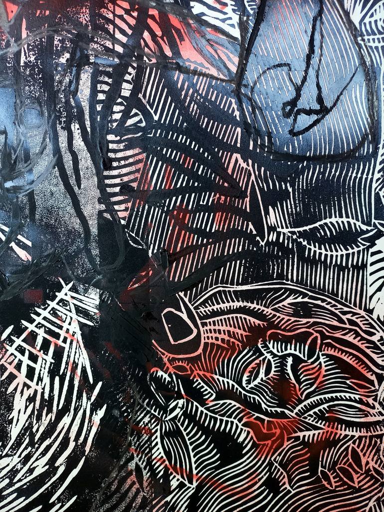 Original Abstract Painting by Igor  Eugen Prokop