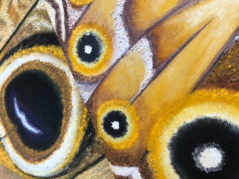 Original Abstract Nature Painting by Katie Cousins But Paints Under Maiden Name - Katie Daw 