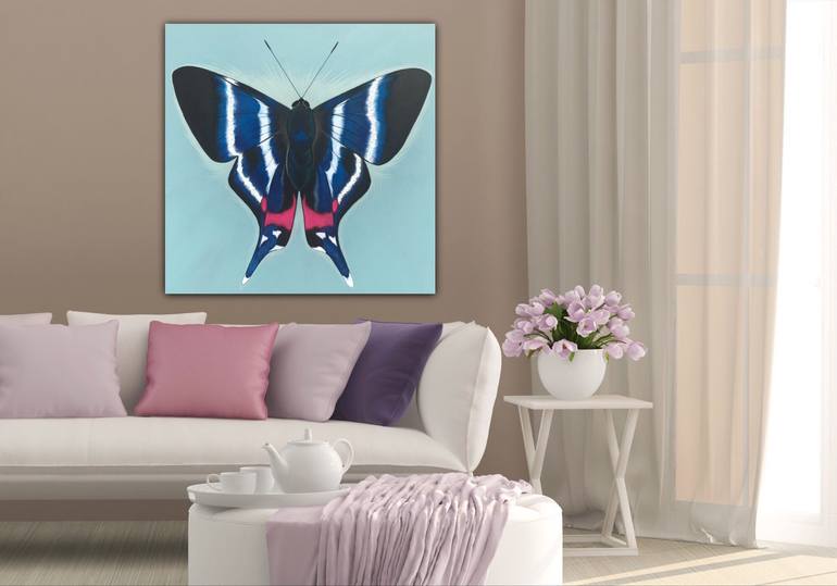 Original Abstract Nature Painting by Katie Cousins But Paints Under Maiden Name - Katie Daw 