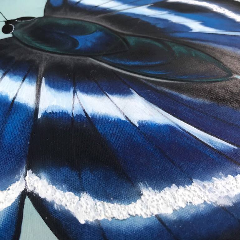 Original Abstract Nature Painting by Katie Cousins But Paints Under Maiden Name - Katie Daw 